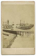 Pier and Jetty [Sedgfield CDV 1870s]